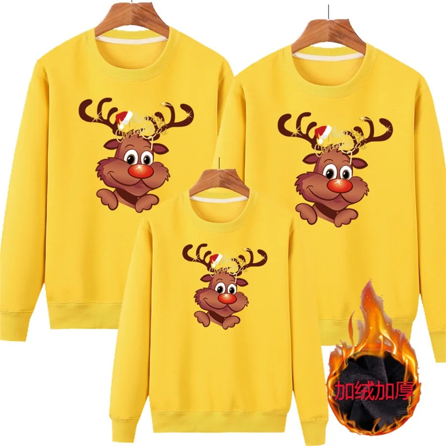 Рождественские Семейные наряды снеговик Джерси Рождественский свитер мама папа