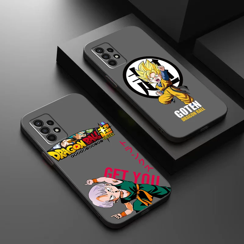 

Dragon Ball Cartoon Phone Case For Samsung Galaxy A32 4G 5G A51 4G 5G A71 4G 5G A72 4G 5G Liquid Silicon Back Black Carcasa