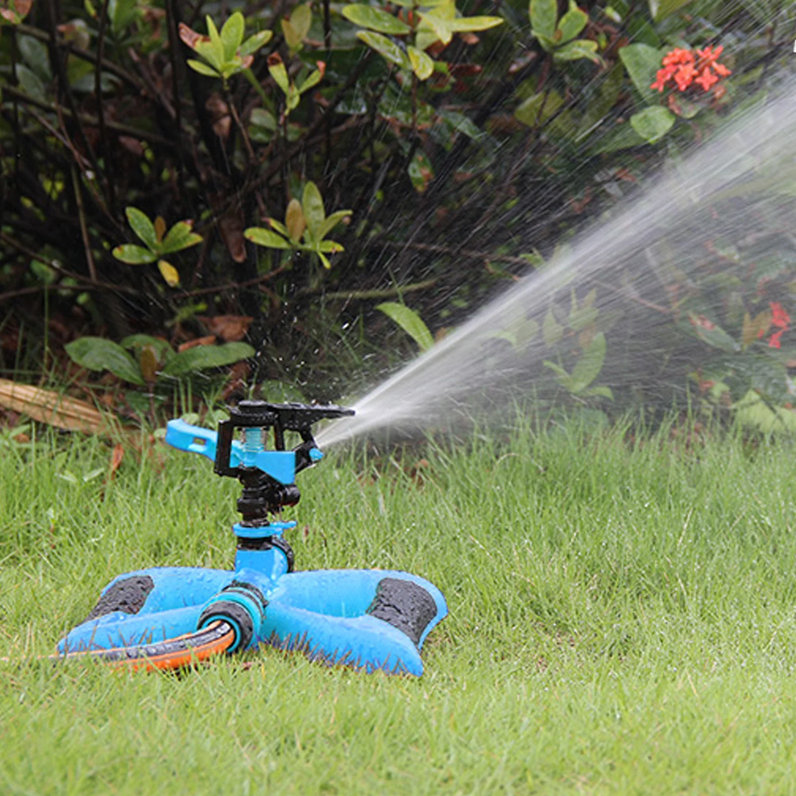 

Automatic Garden Sprinkler 360 Degree Rotating Lawn Water Sprinkler Durable ABS Sprinklers For Watering Your Lawn Plants Flowers