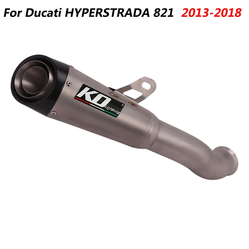 

Выхлопной глушитель из нержавеющей стали для Ducati HYPERMOTARD 821 2013-2018