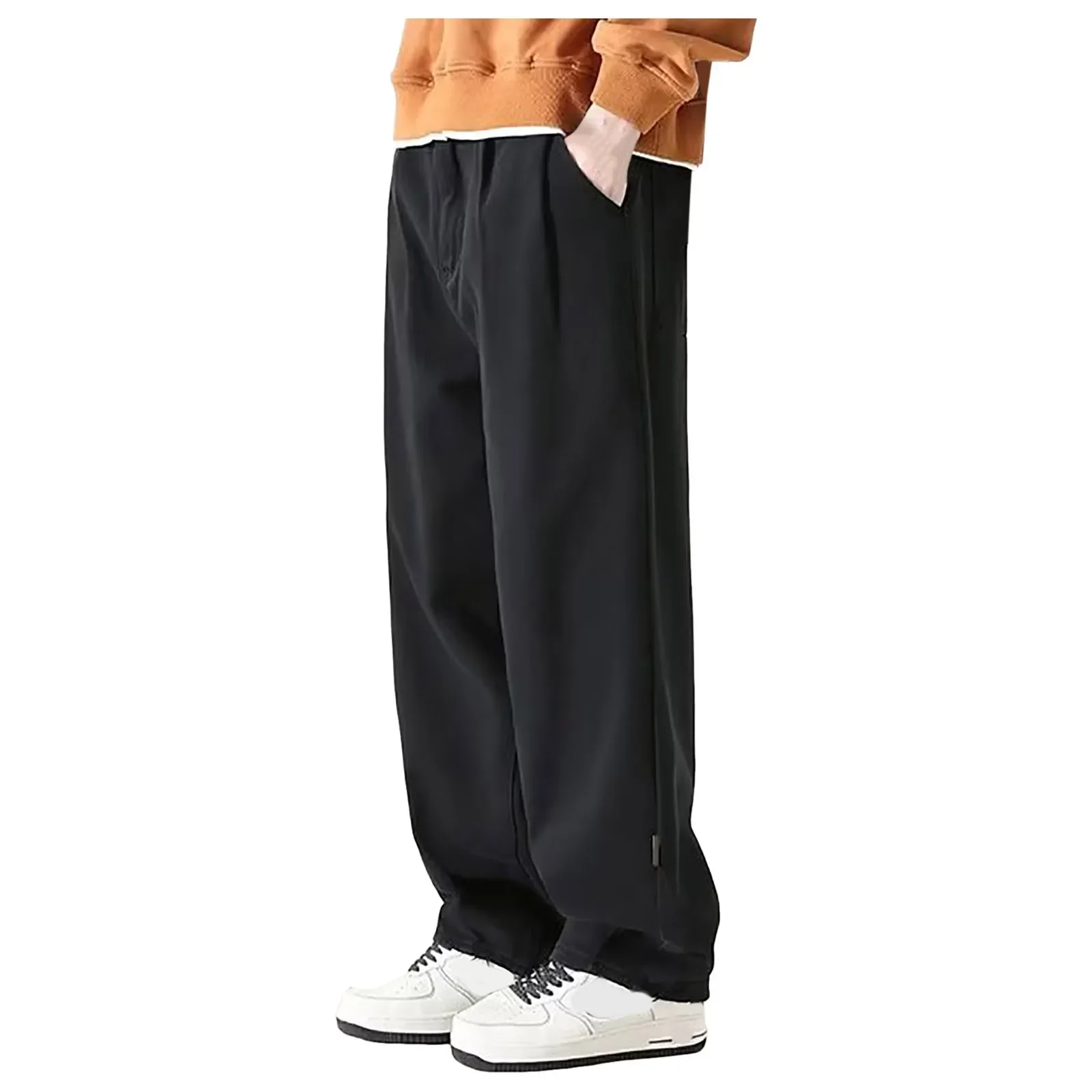 Свободные мужские брюки весенне-летние спортивные для фитнеса повседневные
