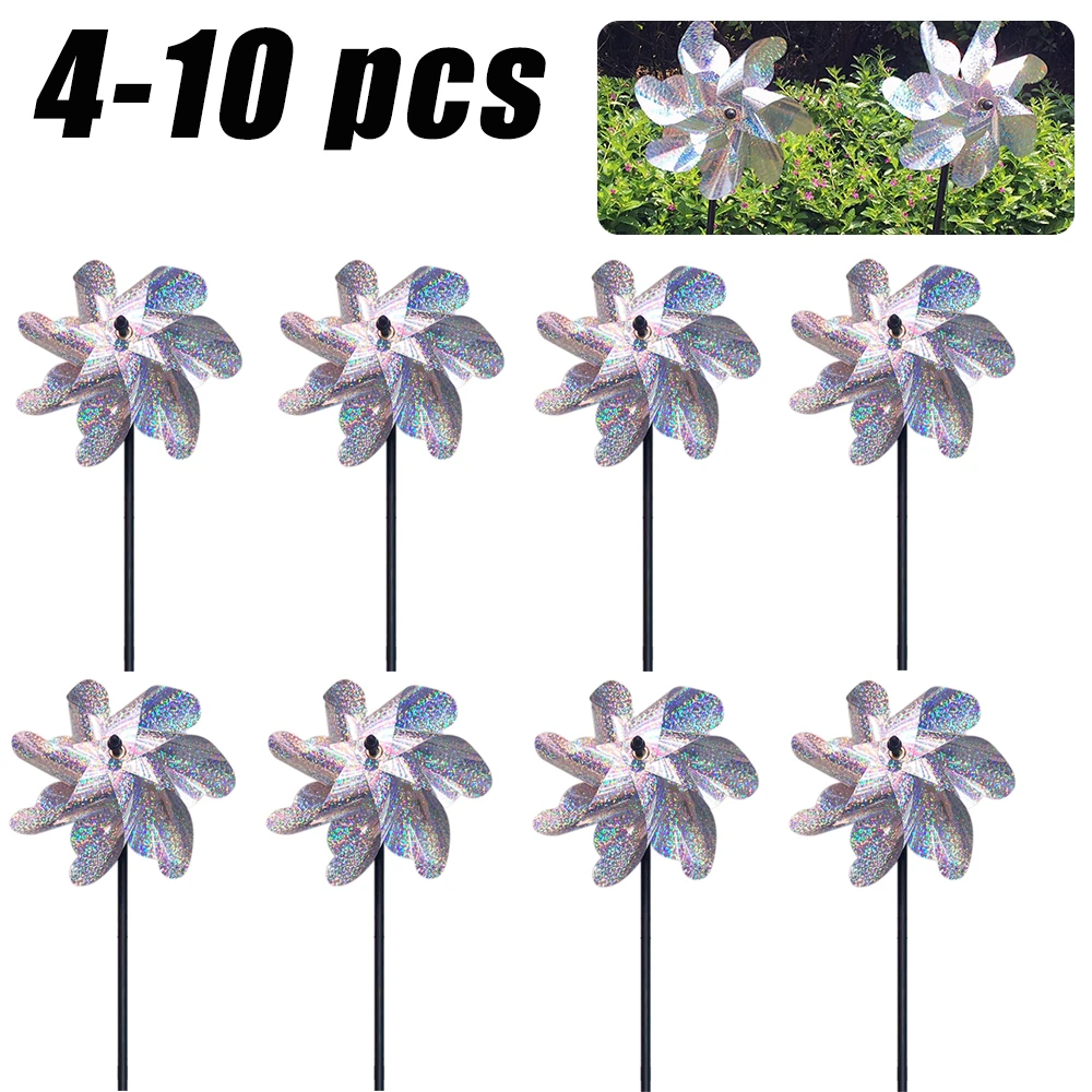 

Отражающий отпугиватель птиц, светоотражающие Светоотражающие светоотражающие Отпугиватели птиц, мельница, защита сада, растений, цветов, ...