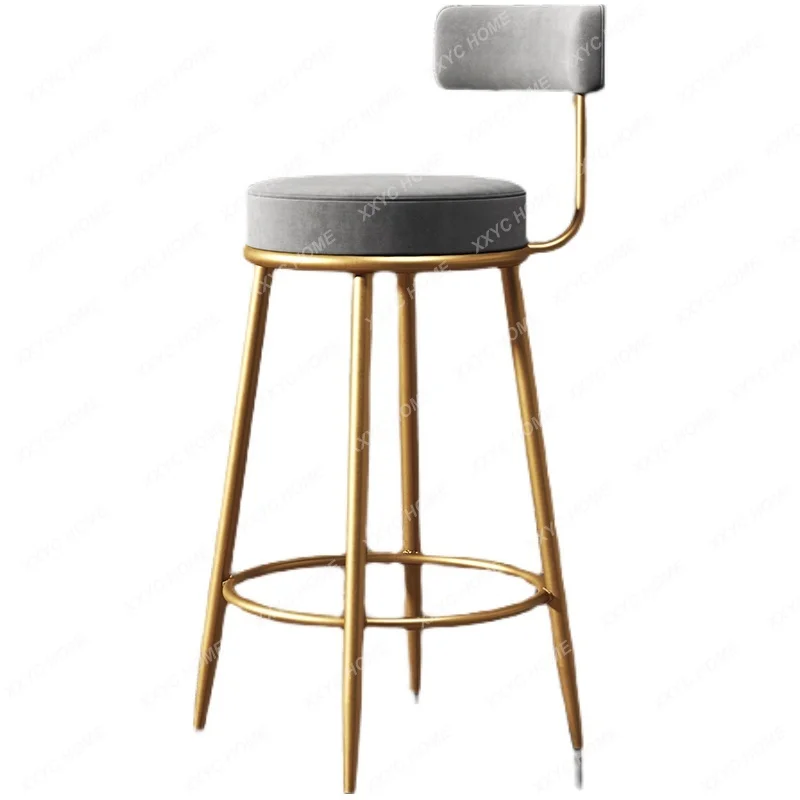

Luxury Bar Office Dining Chairs Design Modern High Nordic Minimalist Chair Gold Outdoor Taburetes De Bar Bar Furniture WXH15XP