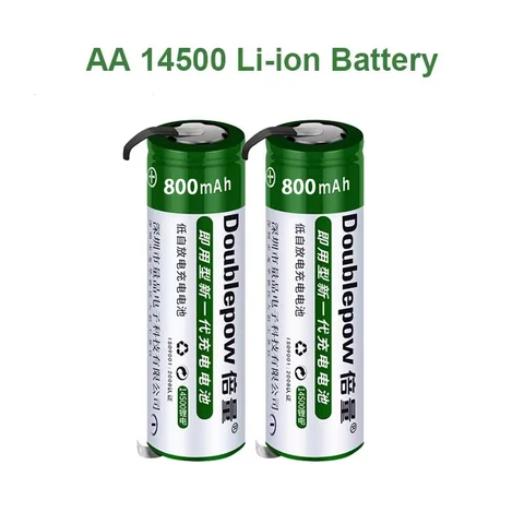 Аккумулятор YTBNA 3.7V 14500 800mAh для электрощетки Braun Philips