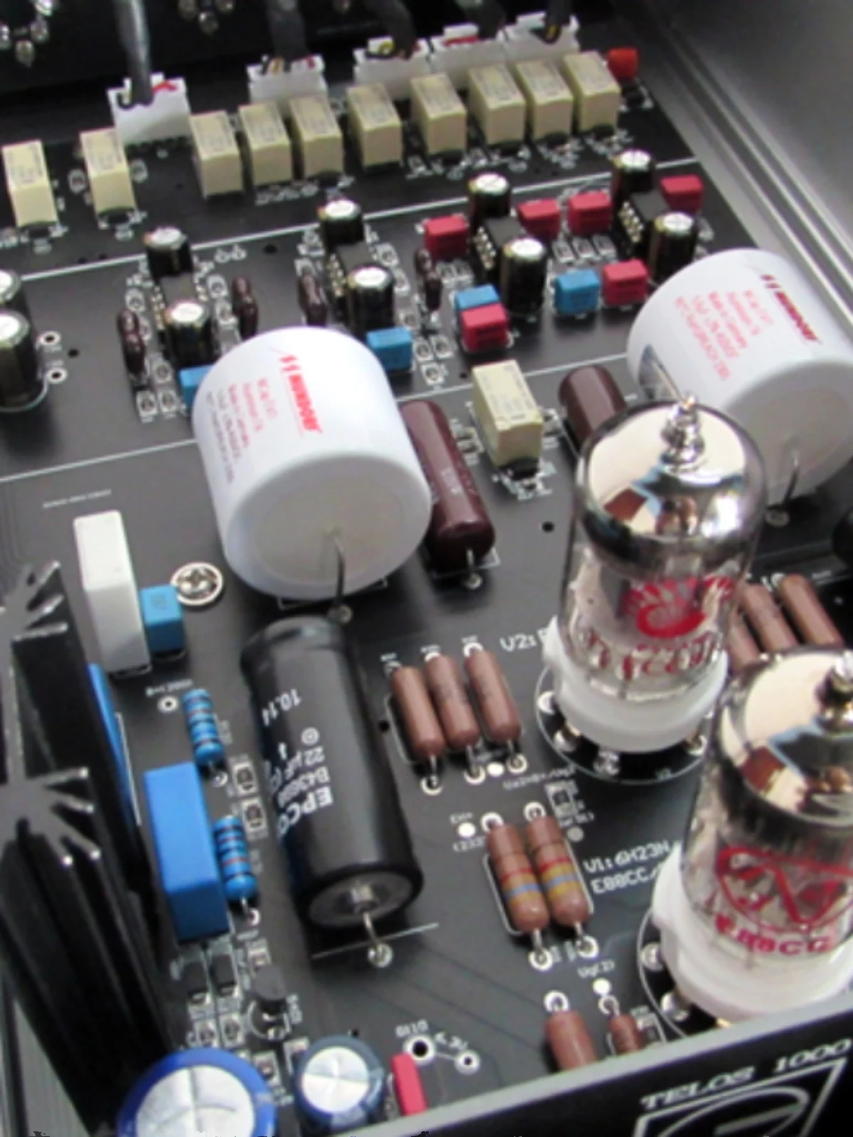 Ламповый усилитель AMXEKR T1000 PRO полностью сбалансированный с пультом