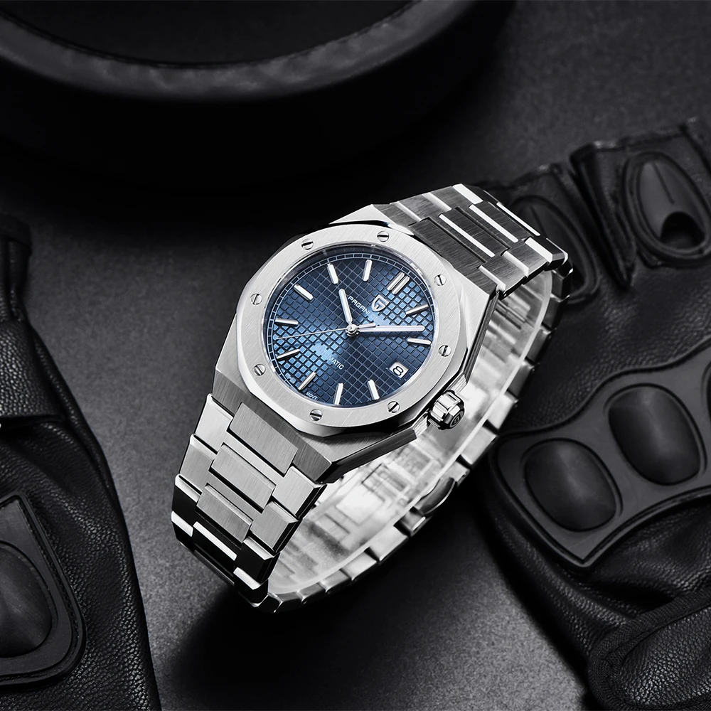 PAGANI DESIGN Luxury Men's Automatic Mechanical Watch Limited Stainless Steel Sapphire YN55A Chronograph Reloj Hombe 2022 New