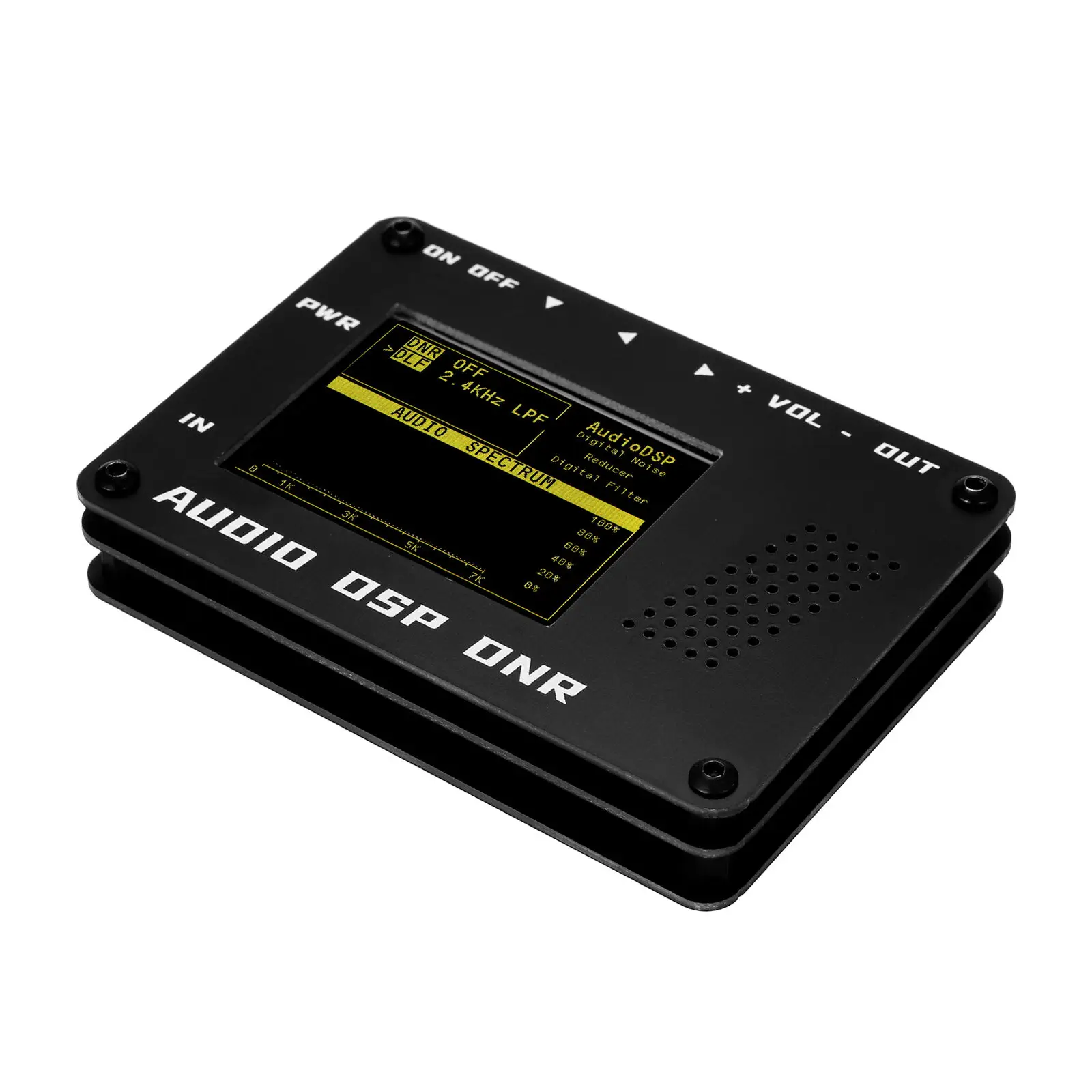 Новый шумоподавитель аудио DSP цифровой фильтр DNR SSB Ham radio YAESU ICOM + динамик |