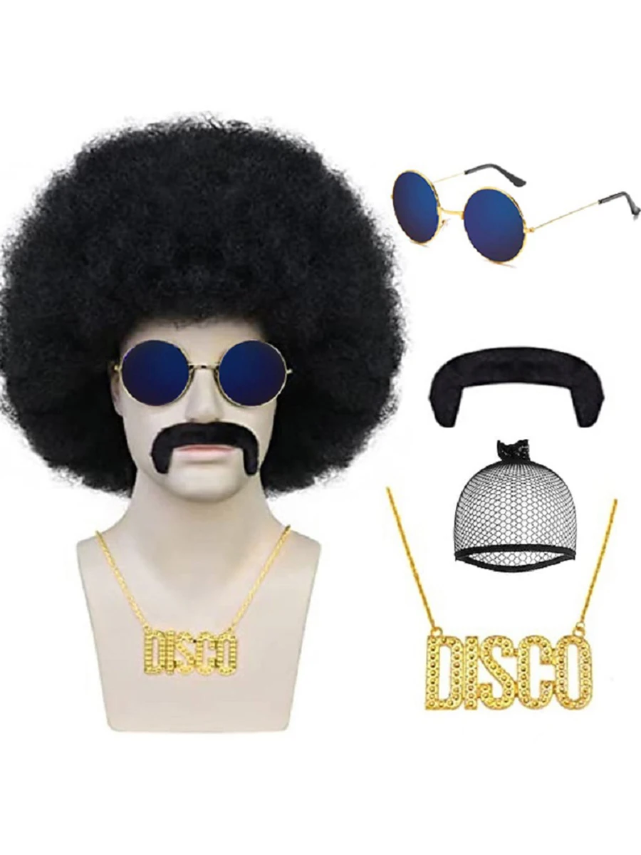 Африканский мужской парик