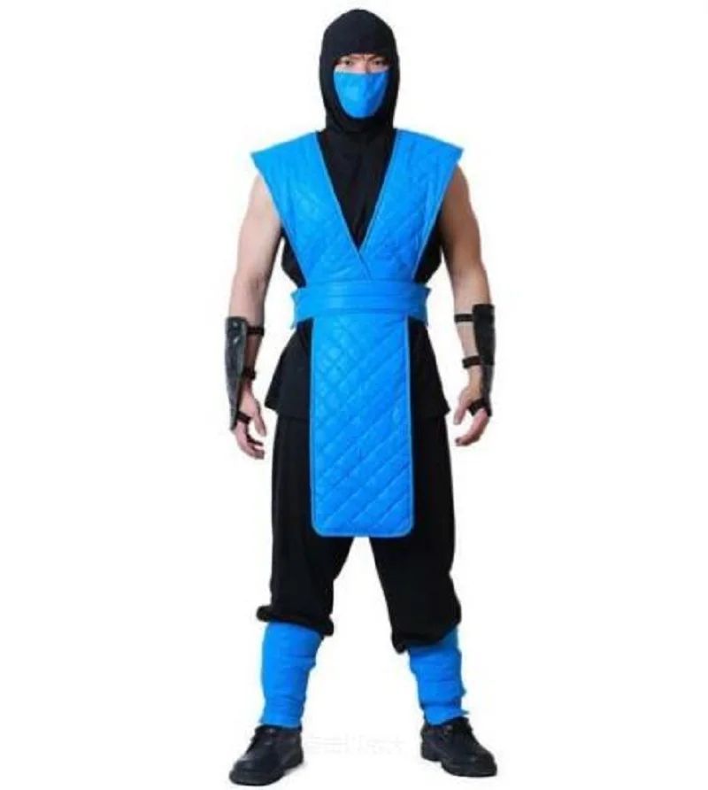 Костюм для косплея Mortal Kombat Absolute Zero может быть изготовлен на заказ взрослых мужчин