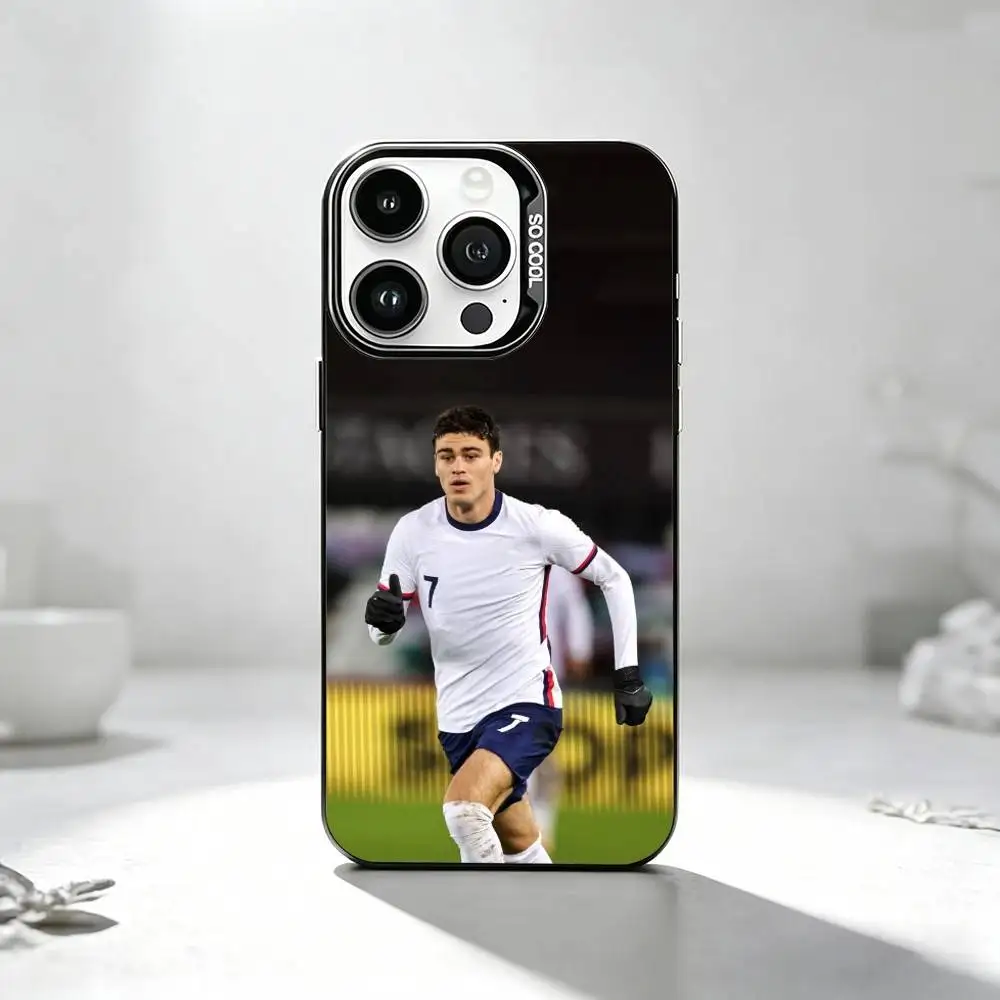 Чехол для телефона с изображением футболиста Джованни Р-Рейны для iPhone 17, 16, 15, 14, 13, 12, 11 Plus, Pro Max, XS, цветной серебристый чехол-накладка (art.: 3920dad9cf4ba) - 3920dad9cf4ba