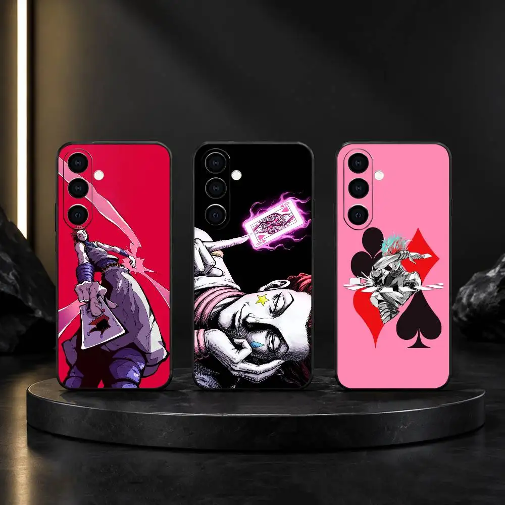 Фото Чехол для телефона H-Hyskoa Anime H-Hunter x H-Hunter для Samsung GalaxyA13,21s,22,31,32,52,53,71,72,73, мягкий черный чехол №1