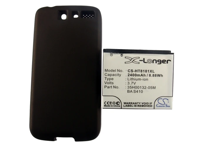

Cameron Sino 2400mAh Battery BA S410 for HTC A8181, For Google G7, For SoftBank X06HT, For T-Mobile/Vodafone Bravo, Desire