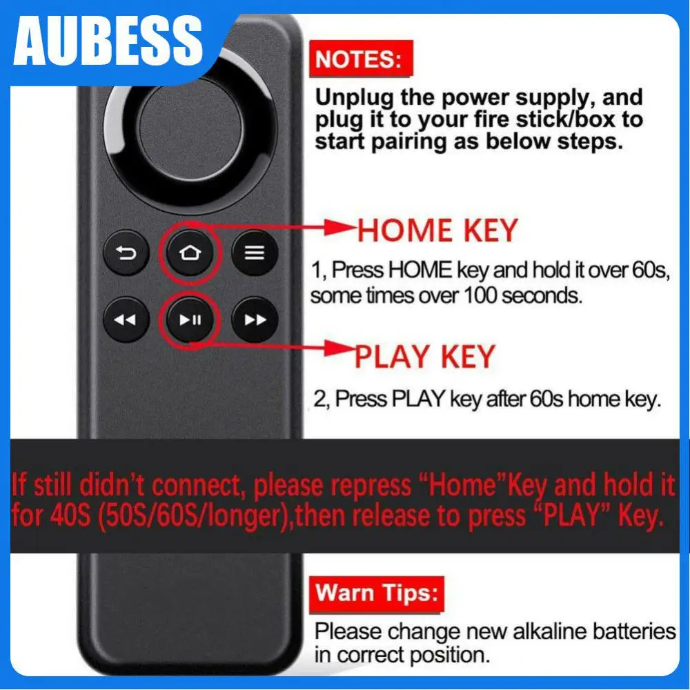 

Remote Control Fire Tv Stick Box Remote Control New Cv98lm Remote Control No Voice Operated Durable Remote Control Abs