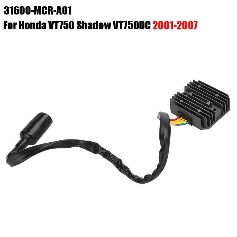 

Выпрямитель регулятора 12 В для Honda VT750 Shadow VT750DC 2001-2007 VT 750 750DC 31600-MCR-A01