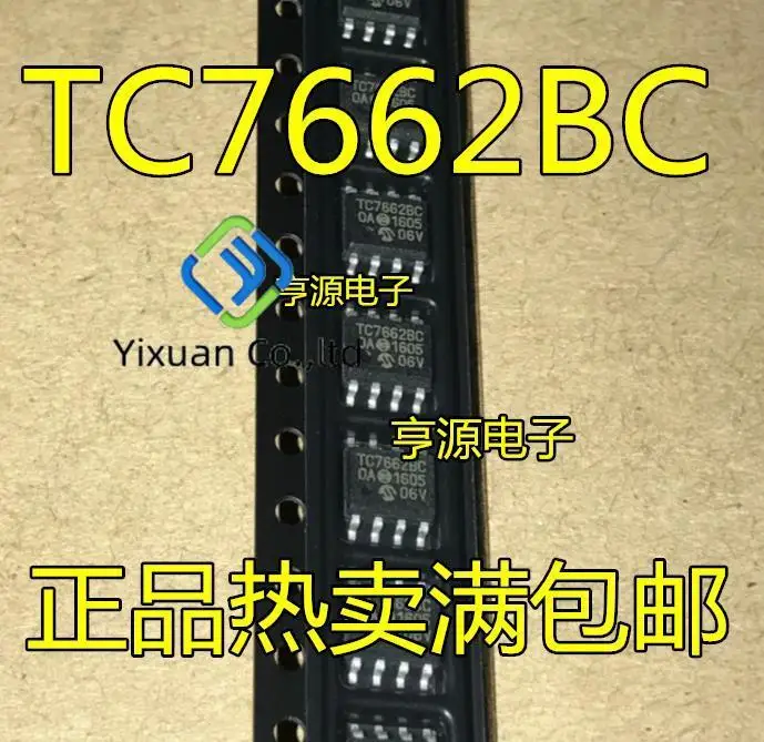10pcs original new TC7662B SOP-8 TC7662BC TC7662BCOA DC converter