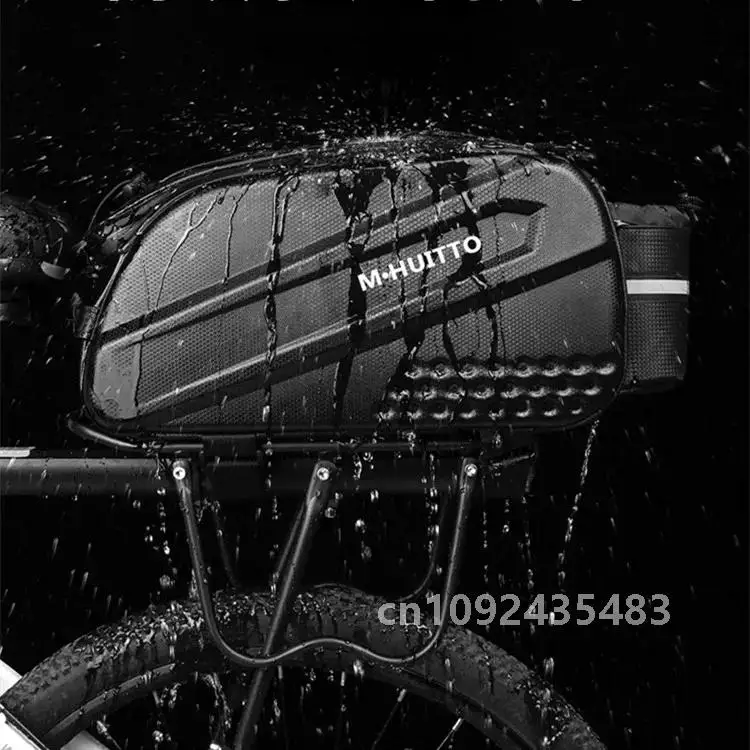 Многофункциональная сумка 10л большая вместительная велосипедная седельная из