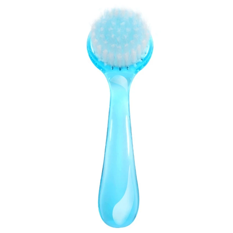 

Round Head Nail Art Powder Dust Remover Cleaning Brush with Plastic Long Handle