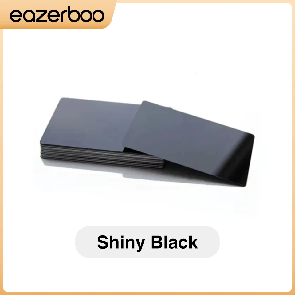 

100 шт. портативный набор металлических визитных карточек с цветной отделкой, алюминиевая лазерная гравировка со специальной печатью логотипа для офисных принадлежностей