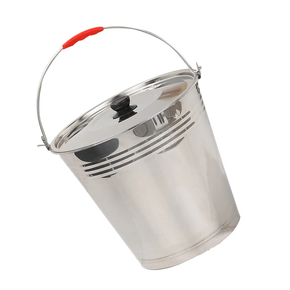 

Ведра Bucketpail из нержавеющей стали, ведра для доильной воды, оцинкованный кувшин для пива