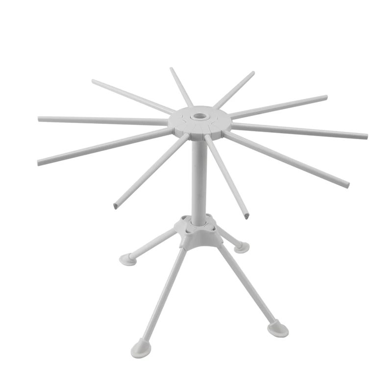 

Сушилка для макаронных изделий с 10 ручками, складная кухонная сушилка для макаронных изделий, белая подвесная сушилка для лапши для домашне...