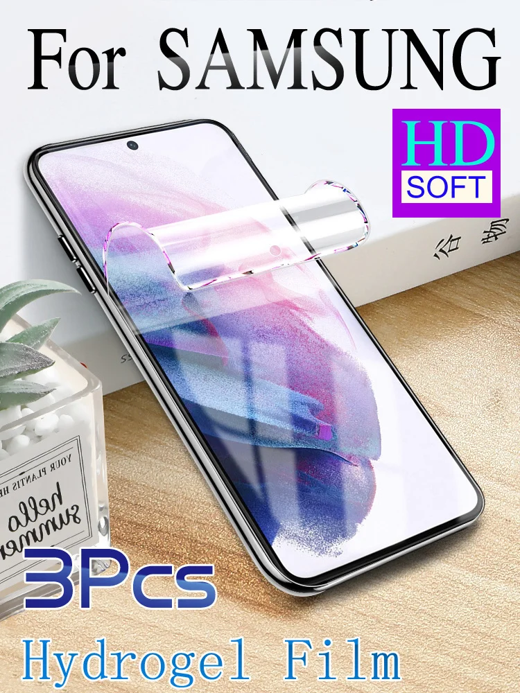 

Защитная пленка Note 20Ultra S22Ultra, Гидрогелевая пленка для Samsung S20 S21 Galaxy S10 5G S9 S8 Plus HD Soft Note10 + Note9 8