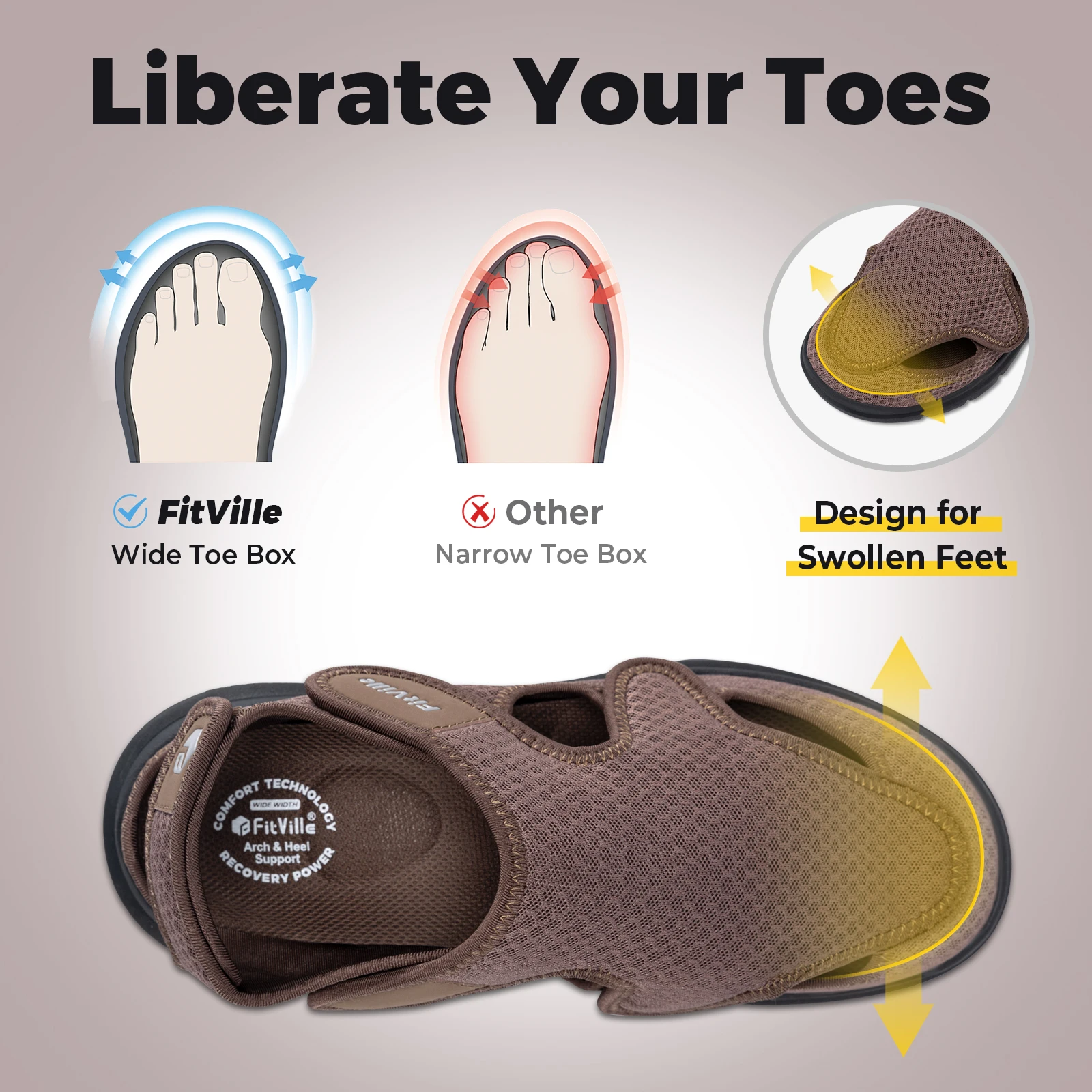 Мужские сандалии FitVille