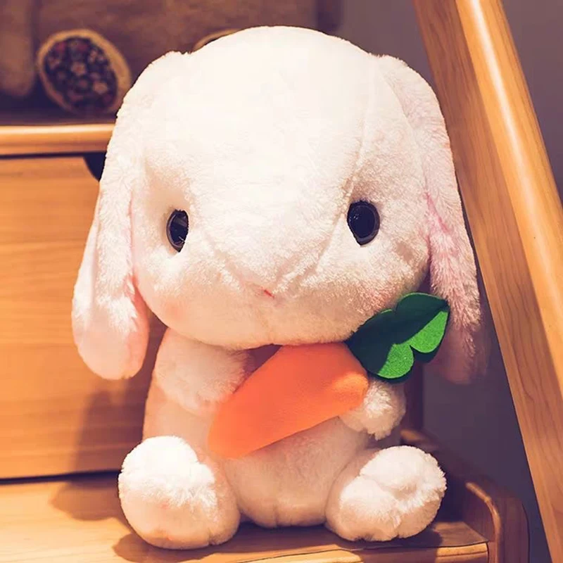 

Cute Stuffed Rabbit Plush Toy Soft Toys Cushion Bunny Kid Pillow Doll Birthday Gifts for Children Baby Sleep Toy