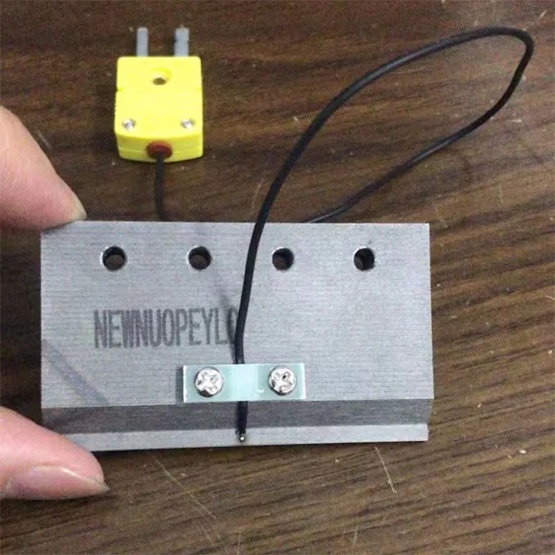 

65 * 1.3mm 50*1.3mm T type V type ACF Tab Cof Bonding Head for LCD TV Screen Repair Machine Hot press cutter head
