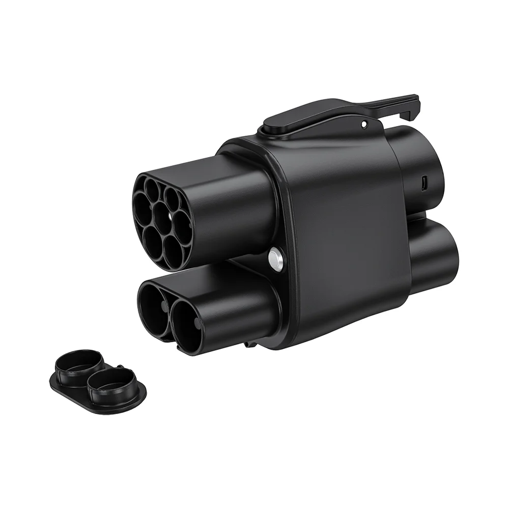 

Адаптер CCS2 к CCS1 250A, комбинированный разъем для зарядки, преобразователь зарядного устройства для электромобилей, адаптер для быстрой зарядки постоянного тока, не применимый к BMW