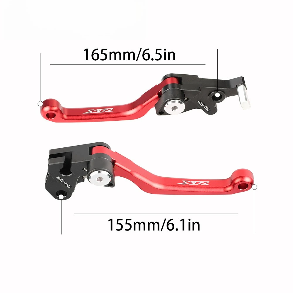 Фото Для мотоциклов HONDA XR125L XR150L XR190L XR650L 1993-2024: рычаги тормоза и сцепления для мотокросса/питбайка XR 125L 150L 190L 650L №5