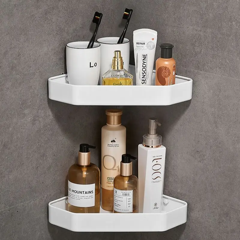 

Темно-серая/матовая Золотая зеркальная алюминиевая настенная душевая полка для ванной комнаты, стеллаж для хранения в ванной комнате, цвет белый/черный