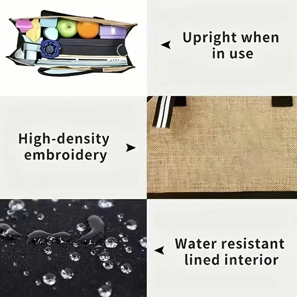 Многоразовые парусиновые сумки винтажные джутовые простые мешки с имитацией