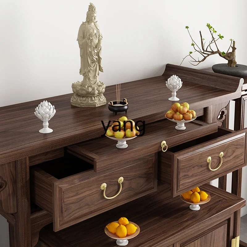 LH стол из массива дерева благовония семейный буддийский зал Новая китайская