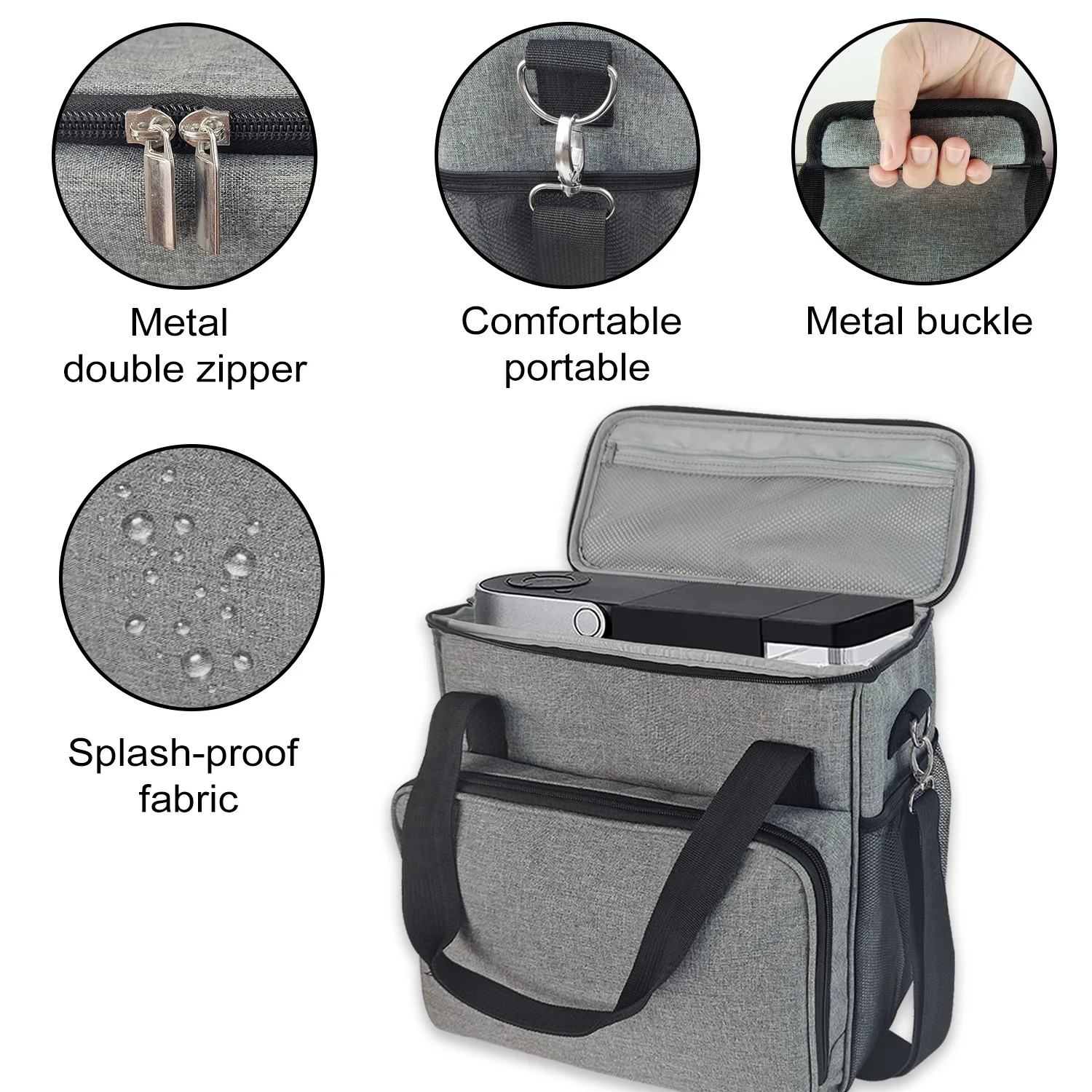 

Bags Storage Bag Lightweight Long Adjustable Strap Nylon Fabric Portable Safety Stylish Waterproof Home Organization
