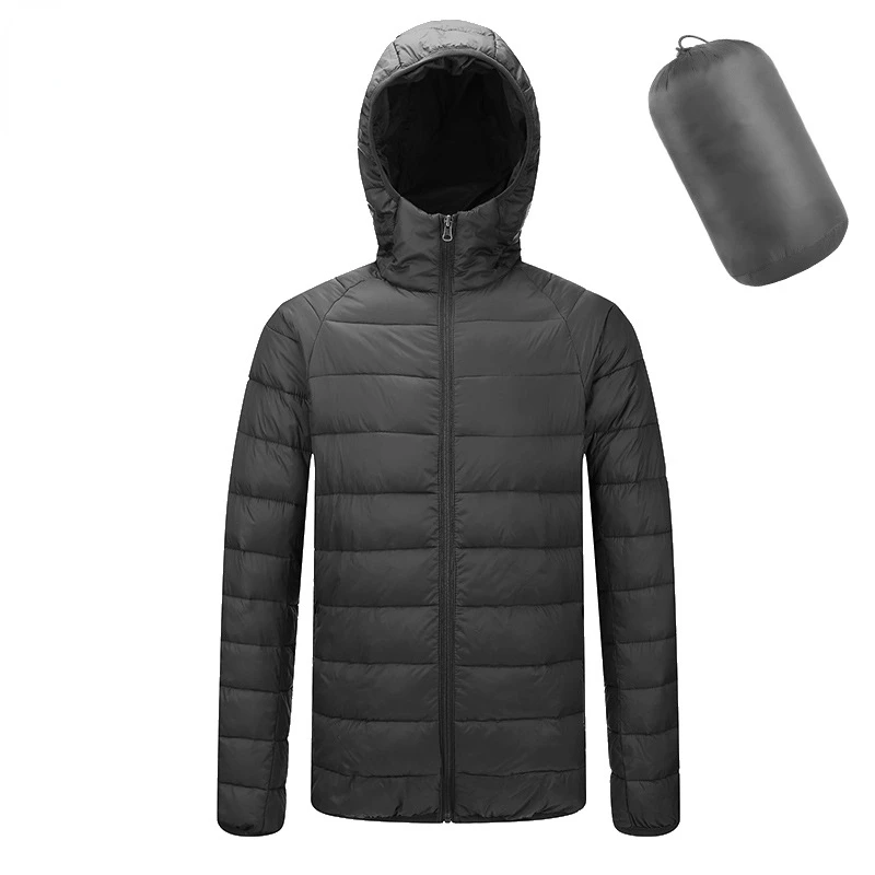 Men's Winter Coat Cotton-padded Jacket 2022 New Fashion Thin Short Hooded Jackets Male Casual Parkas Chaquetas Hombre