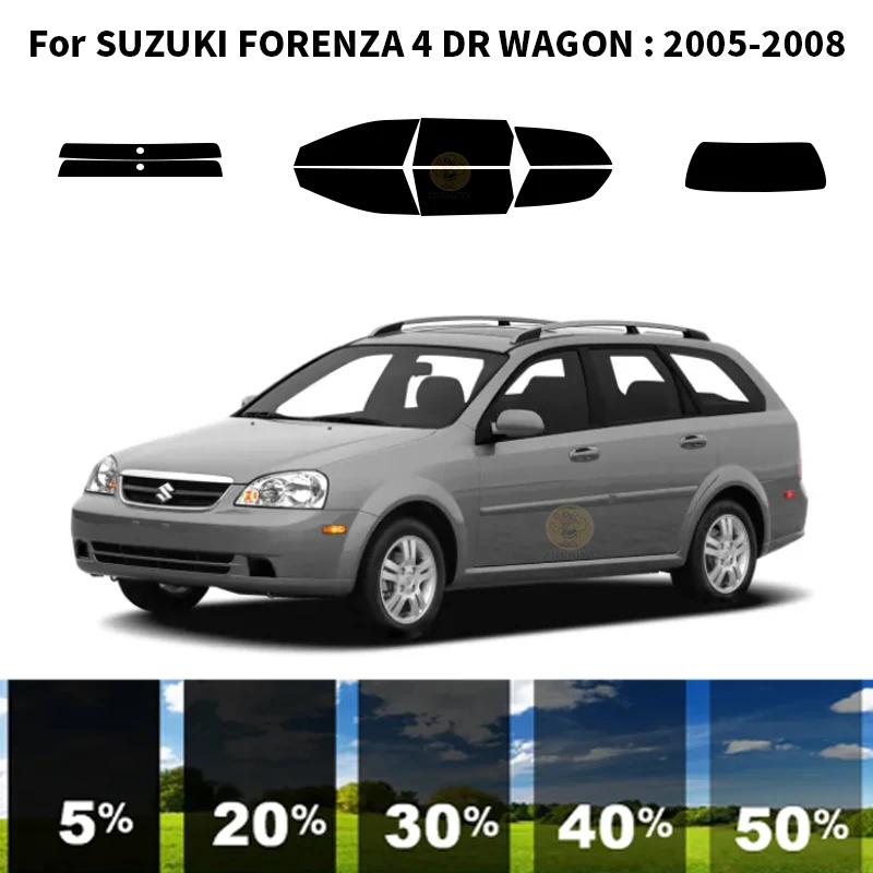 

Precut nanoceramics car UV Window Tint Kit Automotive Window Film For SUZUKI FORENZA 4 DR WAGON 2005-2008