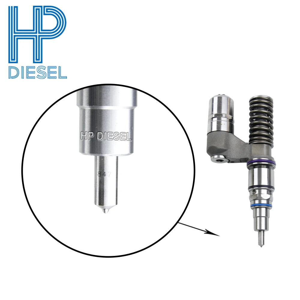 2 шт./лот HP DIESEL топливная форсунка в сборе 0414700006 Reman для Bosch IVECO Stralis насадка насоса с