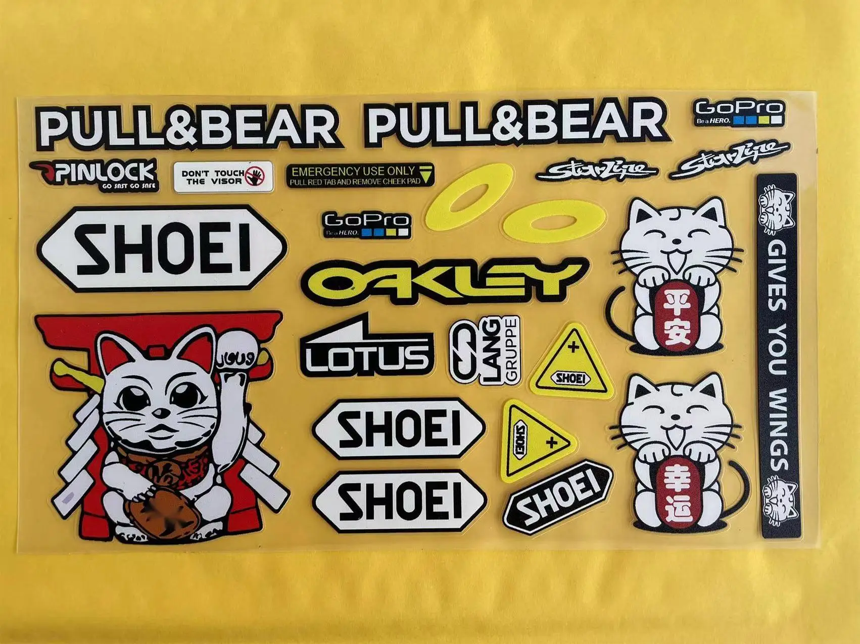 

Многофункциональная наклейка на шлем, козырек на лобовое стекло, наклейки на линзы Gopro, аксессуары для гоночных мотоциклов, автомобиль, велосипед для всех мотоциклов