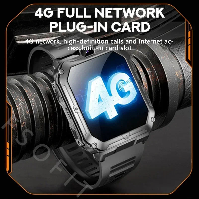 Смарт-часы с двумя камерами 1 96 дюйма GPS Wi-Fi 16 Гб ПЗУ