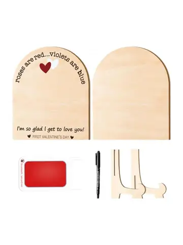 Деревянная табличка Footprint Art Sign Craft