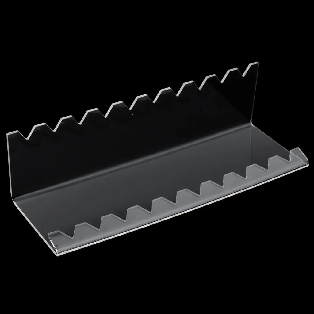 

Прозрачная акриловая подставка с 10 отделениями для ручки/карандаша для бровей/Кисточки для макияжа/кисточки для ногтей/электронной сигаре...