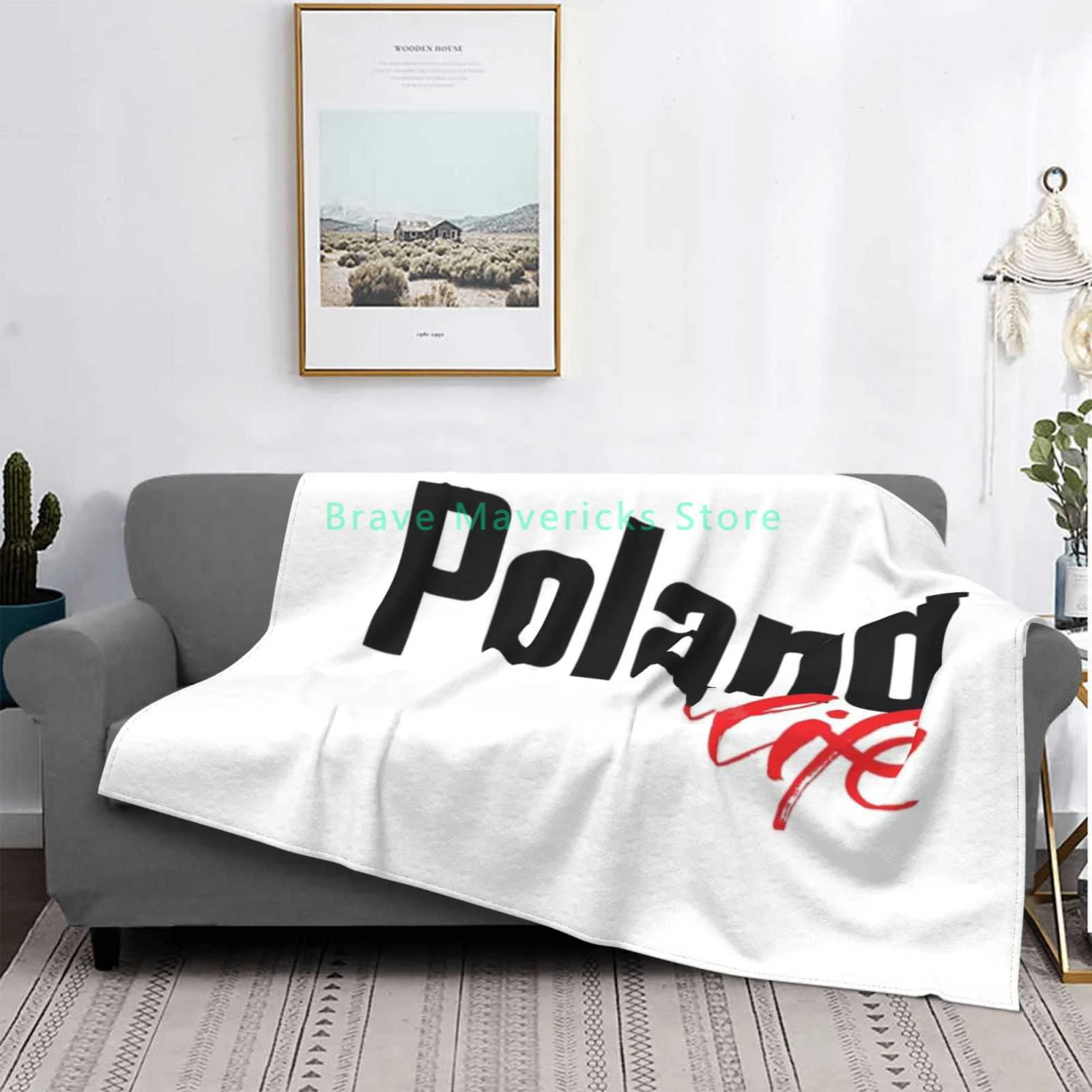 

Poland Life Best Selling Room Household Flannel Blanket Polish Poland Raised Me Polish Polish Pride Polish Flag Polish Eagle 1