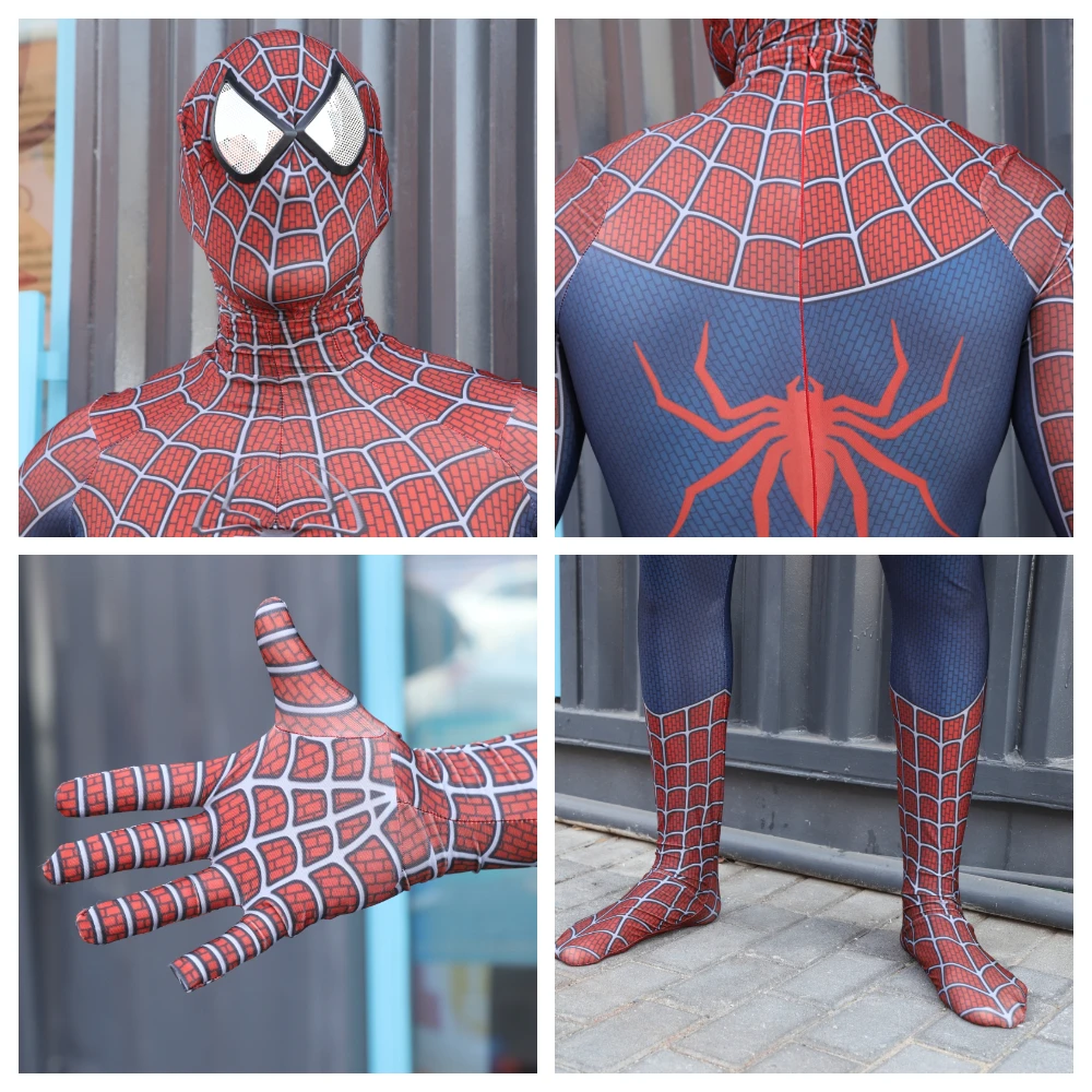 Костюм Райми паука для косплея взрослых и детей костюм супергероя зентая кошки
