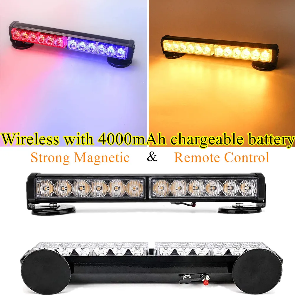 Беспроводные светодиодсветодиодный сигнальные огни 12 светодиодов для