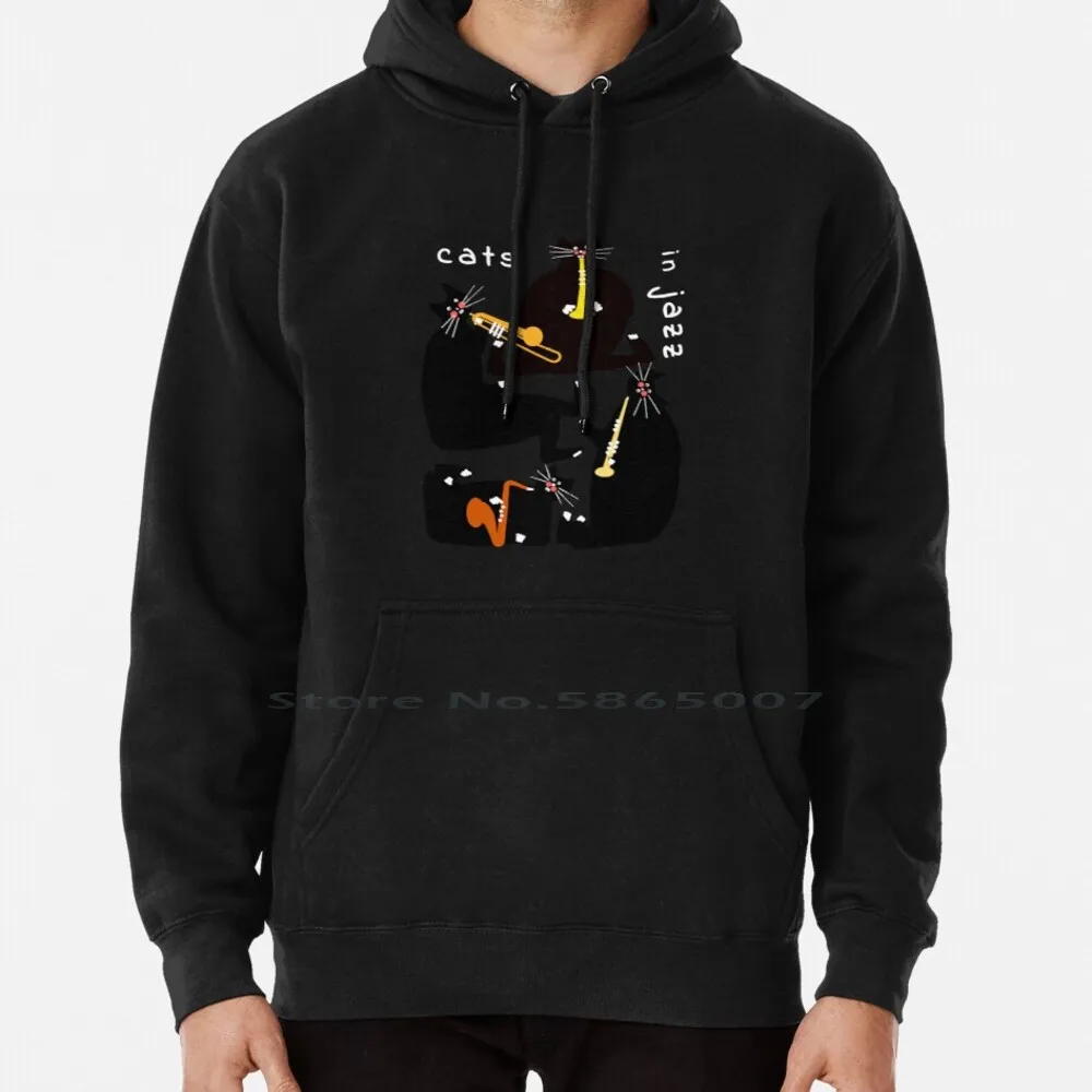 

Свитер с котами, размеры 6xl, хлопок, сумасшедшие кошки, джаз, кошки, джаз, музыка, воспроизведение музыки, дикие кошки, ободок