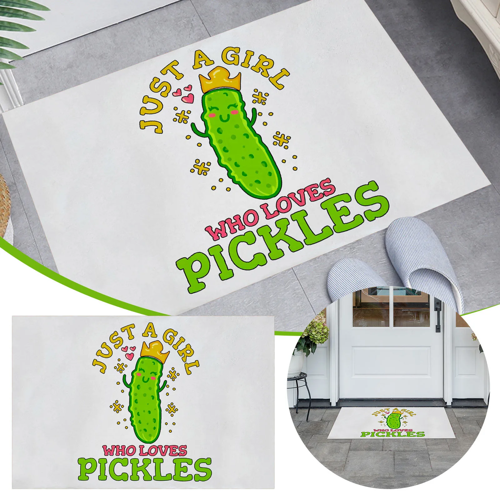 

Веселые рождественские коврики для дверей, Нескользящие Коврики для грязных дверей, коврики для входной и входной двери, коврики для входно...