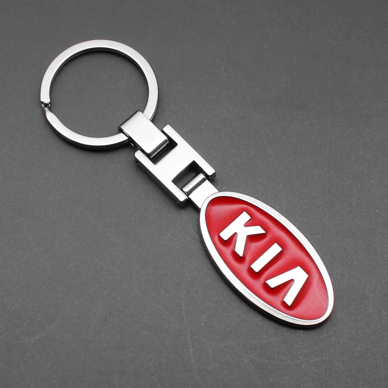 

Car Emblem Metal Personality Keychain Motorcycle Key Ring For KIA Rio Soul Forte Sportage Optima Proceed Cerato Ceed GT K2 K3 K5