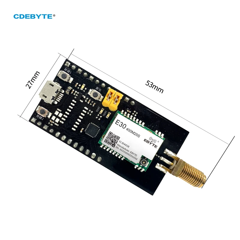 E30-400MBL-01 SI4438 Development Kit Used to Test E30-400M20S USB Interface Compatible with E07/E30/E220/E32/E22 IoT