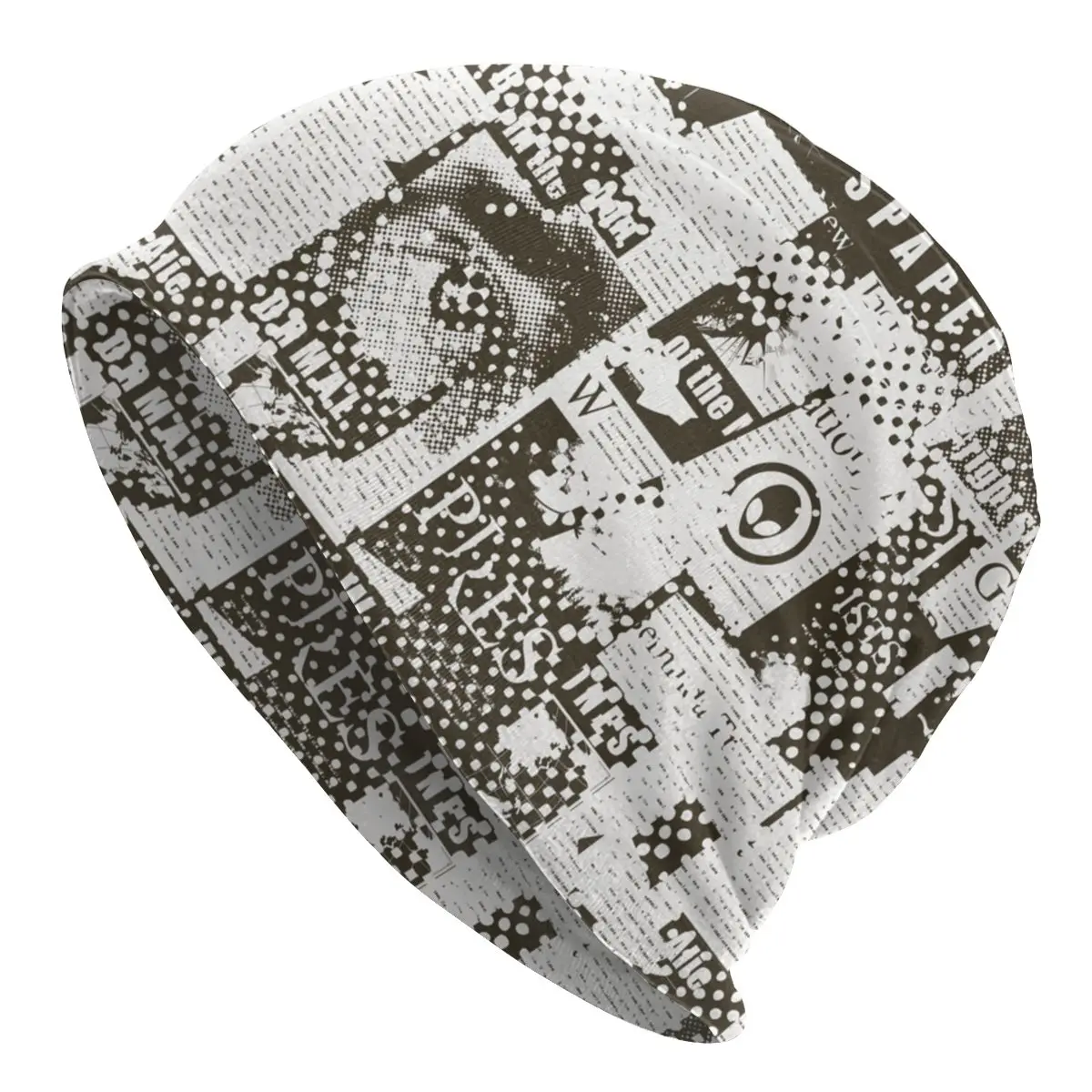 Шапка-бини в стиле гранж для магазина облегающие шапки шапка улицы унисекс