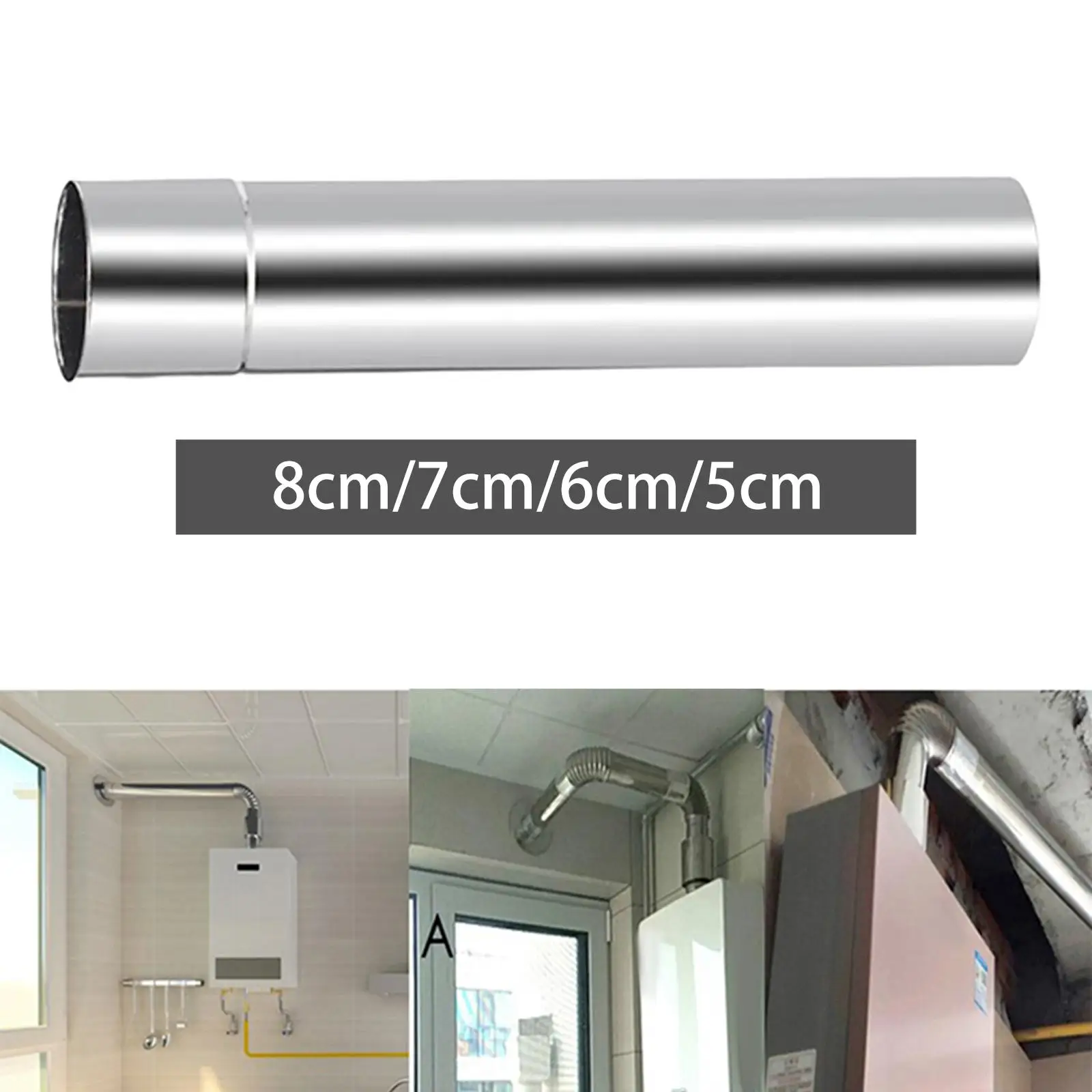 Удлинительная трубка для качения камина труба горячих насадок зимний